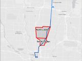 Columbus Ohio Neighborhoods Map Measuring the Impacts Of New Public Transit Services On Space Time
