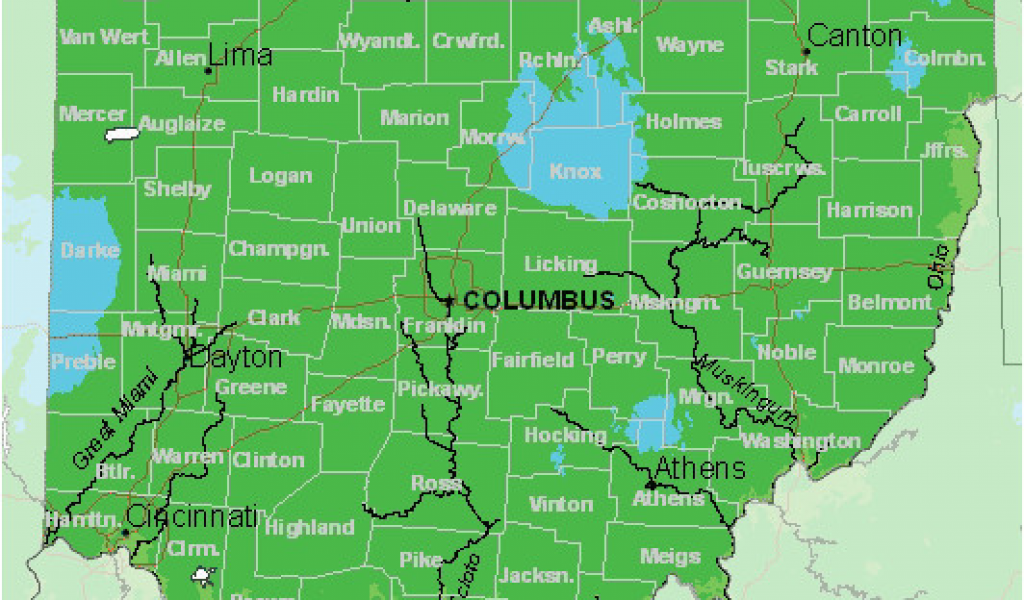 Columbus Ohio School District Map Map Of Usda Hardiness