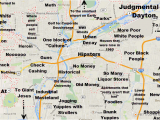 Columbus Ohio Suburbs Map Judgmental Map Of Dayton Ohio Dayton