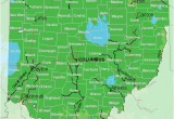 Columbus Ohio Zoning Map Map Of Usda Hardiness Zones for Ohio