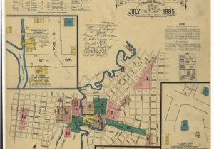 Commerce Colorado Map Historic Maps Show What Downtown San Antonio Looked Like Back In