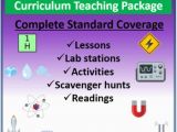 Common Core Georgia Performance Standards Curriculum Map 8th Grade Science Curriculum Teaching Resources Teachers Pay Teachers