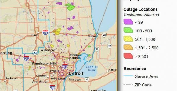 Consumers Energy Michigan Power Outage Map Consumers Energy Power Outage Map Maps Directions