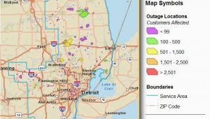 Consumers Energy Outage Map Michigan Consumers Energy Power Outage Map Maps Directions