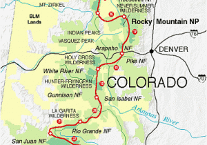 Continental Divide Colorado Map Colorado Trail Map New 35 Best Trail Maps Images On Pinterest Maps