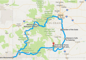 Continental Divide Colorado Map Your Out Of town Visitors Will Love This Epic Road Trip Across