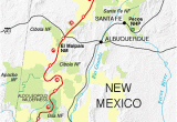 Continental Divide Map Colorado New Mexico Continental Divide National Scenic Trail World Of Maps