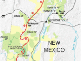 Continental Divide Map Colorado New Mexico Continental Divide National Scenic Trail World Of Maps