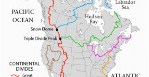 Continental Divide Map Minnesota Saint Lawrence River Divide Revolvy