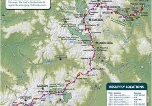 Continental Divide Trail Colorado Map 784 Best Hiking Images On Pinterest Destinations Hiking and