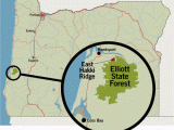 Coos Bay oregon Map orww Elliott State forest Maps