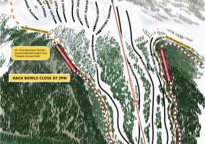 Copper Mountain Colorado Map Copper Winter Trail Map