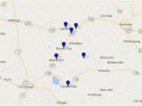 Copperas Cove Texas Map Maps Antiqueweekend Com Online Directory for the Round top