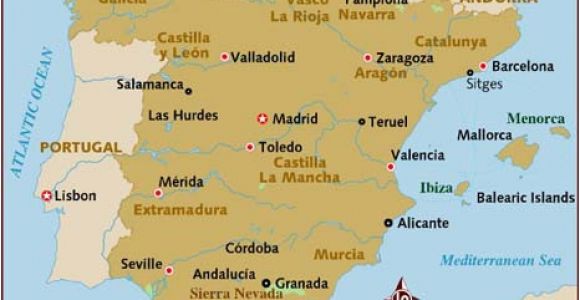 Cordoba Spain Map tourist Map Of Spain