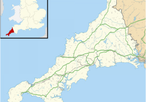 Cornwall On Map Of England Promontory forts Of Cornwall Wikipedia