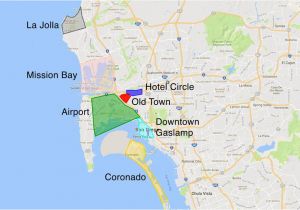 Coronado California Map where to Stay In San Diego Find the Best Place for You