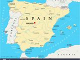 Costa Blanca Map Spain Spain Map Stock Photos Spain Map Stock Images Alamy