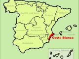 Costa Blanca Spain Map Costa Blanca Maps Spain Maps Of Costa Blanca
