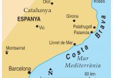 Costa Brava Map Spain Map Of Costa Brave and Travel Information Download Free