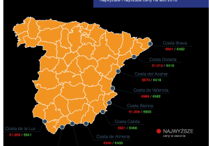 Costa Calida Spain Map Raport Jak Zaoszcza Dzia Na Hiszpaa Skich Wakacjach Nad Morzem