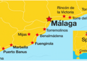 Costa Del sol Spain Map Costa Del sol On A Budget Incl Marbella torremolinos Mijas
