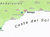 Costa Del sol Spain Map Malaga Urlaub Costa Del sol Hotel Pauschalreise Ferienwohnung