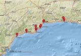 Costa Del sol Spain Map where to Stay In the Costa Del sol Best Cities Hotels with