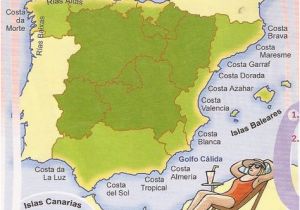 Costas Of Spain Map Travel In Spain Guide Places I Wanna Go Pinterest Mapas