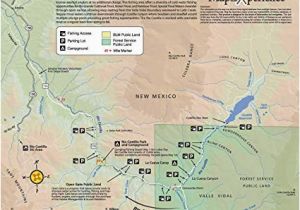 Costilla County Colorado Map Amazon Com Rio Costilla River New Mexico 15×11 Paper Fishing Map