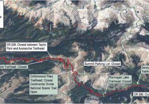 Cottonwood Pass Colorado Map Cottonwood Pass Closing for 2018 Summer Free Content