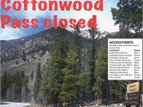 Cottonwood Pass Colorado Map Cottonwood Pass Closing for 2018 Summer Free Content