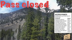 Cottonwood Pass Colorado Map Cottonwood Pass Closing for 2018 Summer Free Content
