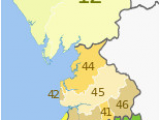 Counties In England Map north West England Wikipedia