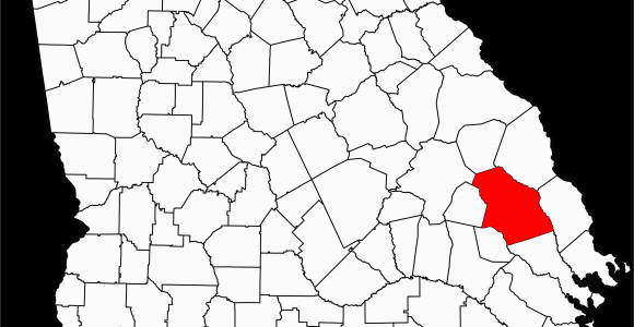 Counties In Georgia Map File Map Of Georgia Highlighting Bulloch County Svg Wikimedia Commons