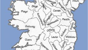 Counties In Ireland Map Counties Of the Republic Of Ireland