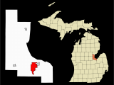 Counties In Michigan Map Datei Bay County Michigan Incorporated and Unincorporated areas Bay