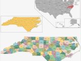 Counties In north Carolina Map Old Historical City County and State Maps Of north Carolina