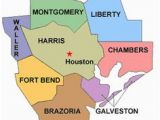 Counties In Texas Map 25 Best Maps Houston Texas Surrounding areas Images Blue