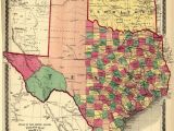 Counties In Texas Map Texas Counties Map Published 1874 Maps Texas County Map Texas