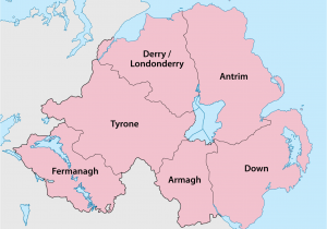 Counties Of northern Ireland Map Counties Of northern Ireland Wikipedia