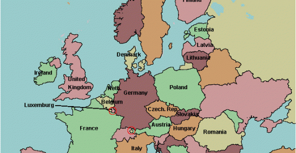 Countries In Europe Map Quiz Europe World Maps