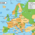 Countries Of Europe Map Game Map Of Europe with Facts Statistics and History