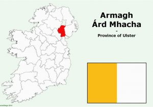 County Armagh Ireland Map the 9 Counties In the Irish Province Of Ulster