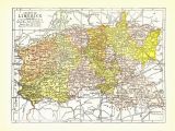 County Limerick Ireland Map Ireland County Of Limerick Map C1903 Irish History Antique 8×11 Historical Ephemera Vintage European Wall Decor Art Print