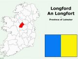 County Longford Ireland Map Counties In the Province Of Leinster In Ireland