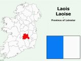 County Longford Ireland Map Counties In the Province Of Leinster In Ireland