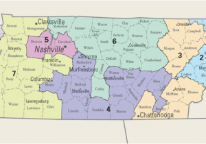 County Map for Tennessee Tennessee S Congressional Districts Wikipedia