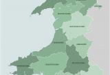 County Map Of England and Wales Counties Of Wales United Kingdom