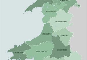 County Map Of England and Wales Counties Of Wales United Kingdom