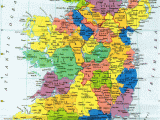 County Map Of Ireland with towns Printable Map Of Uk and Ireland Images Nathan In 2019
